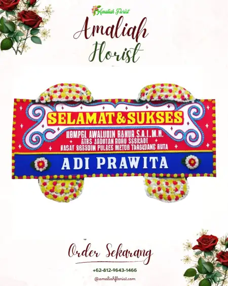 Papan Bunga Ucapan Selamat Wonodadi Wetan